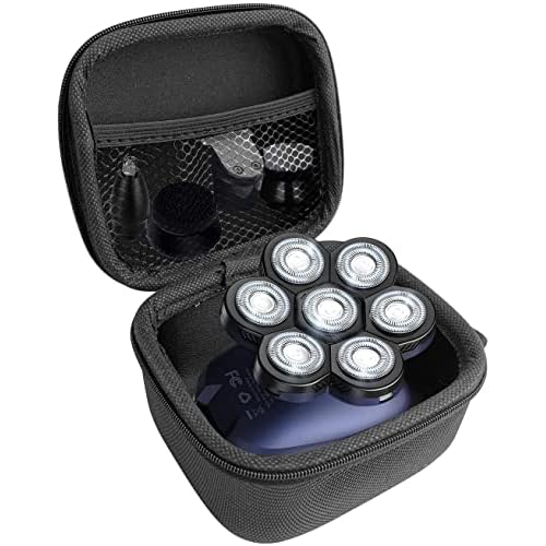 FitSand Hard Case Compatible for Head Shaver 7D, Wyklaus Head Shavers