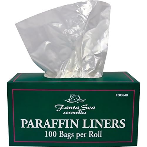 Burmax FantaSea Pop Up Paraffin Liners, 0.05 Ounce, Roll, Synthetic Bristles, Aluminum Handle, Facial Brush