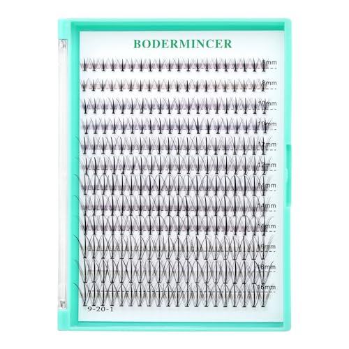 Bodermincer Bodemrincer 20 Root Thickness 0.07mm C Curl 8-10-12-14-16mm MIX 7D/10/12/20/30/40/50/60D 3D Individual Eyelashes Extension Soft Black Fake False Eye Lashes Tools (7D 8-10-12-14-16mm MIX)