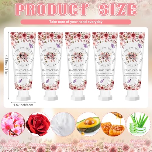 Leelosp 36 Pcs Teacher Valentine Gift Hand Cream Bulk for Women Bible Travel Size Hand Lotion Bulk Inspirational Religious Gifts Religious Bible Verse Gift for Team Employee Coworker Wedding Homeless