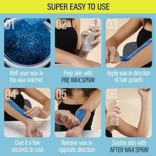 Tress Wellness Bikini Wax with Pre & After Wax Spray