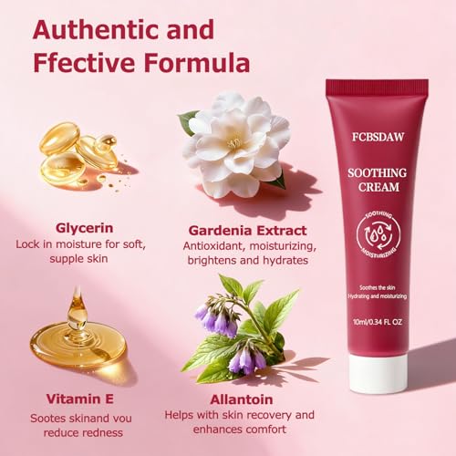 Painless Facial Hair Removal Cream for Upper Lip, Chin and Peach Fuzz - Women's Depilatory Cream Kit with Soothing Cream, Fast Acting 4-Min Formula Safe for Sensitive Skin,2.04 FL oz(Box of 1)