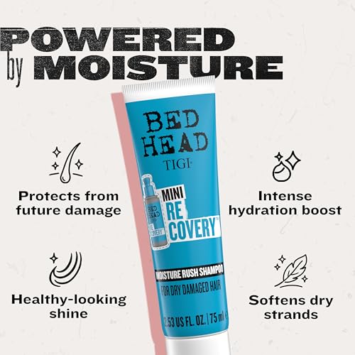 Bed Head by TIGI Recovery Shampoo, Travel Mini, 2.53 fl oz