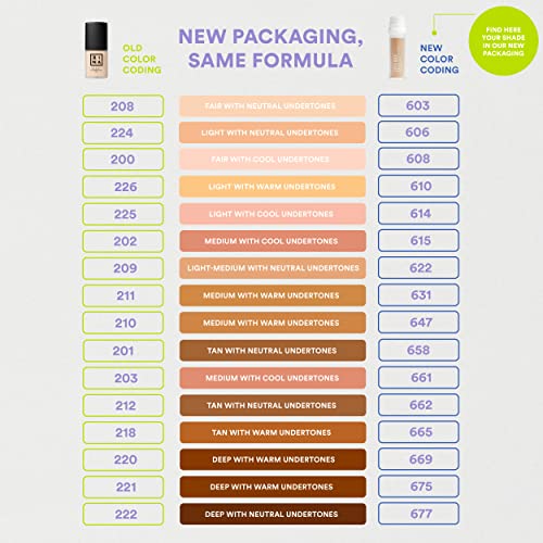 3INA The 3-in-1 Foundation ? Liquid Foundation with SPF 15 ? 12-Hour, Light to Medium Coverage ? Skincare, Concealer, Coverage in One ? 616 ? 1.01 oz