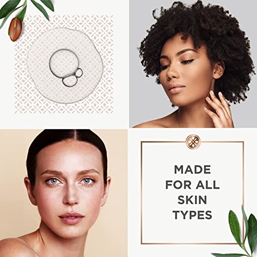Argan Magic Brighten Face Serum with Vitamin C & Argan Oil - Hydrating & Brightening Formula | Reduce Dark Spots, Fine Lines, & Wrinkles (2 oz)