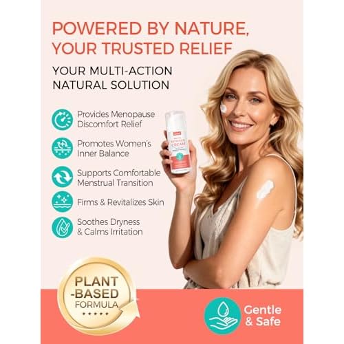 Natural Estrogen Cream for Women - Soothing Phytoestrogen Moisturizer with Wild Yam - Balancing Skin Cream for Menopause Support - Moisturizes, Firms & Revitalizes Dry, Sensitive Skin- 3.5 oz