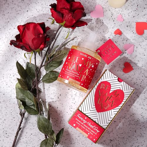 ROMIIE ZOI Foaming Hand Soap for Valentine's Gift Basket- Be My Valentine - Infused with Romantic Rose Aroma - 500 ML / 16.8 FL OZ