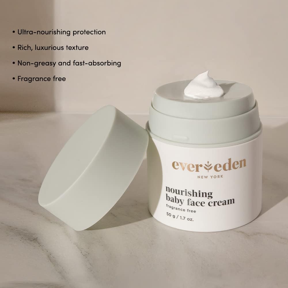 Evereden Baby Lip Balm, 0.14 oz | Clean Baby Care | Non-toxic and Fragrance Free Skincare