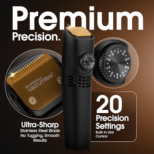 Telfun Detachable Head & Body Hair Shaver, Magnetic Electric Razor for Fast Shaving