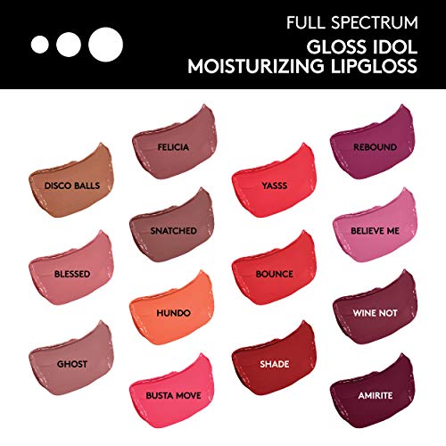 COVERGIRL Gloss Idol, Moisturizing Lip Gloss, Rebound, 0.12 Ounce