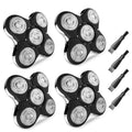 Shaver Replacment Heads Compatible with Remington Balder Pro Head Shaver Model XR7000, for Bald Men (4 Pack)
