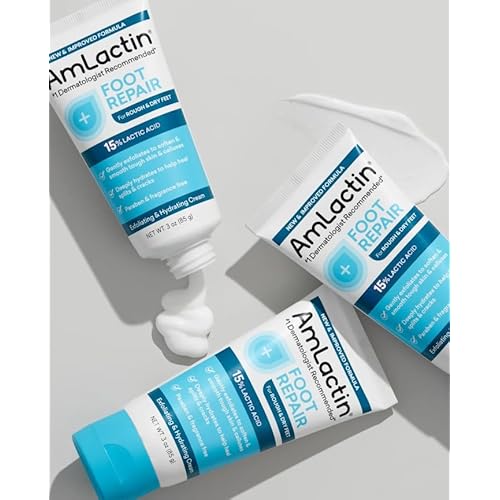 AmLactin Foot Cream Therapy, 3 Ounce (Pack of 2)