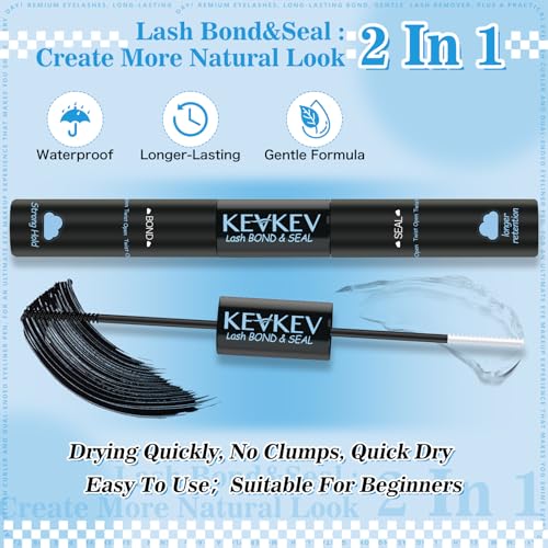 Wispy Lash Clusters Kit Invisible Thin Band Natural Eyelash Clusters 8-16mm Lash Extension Kit Mix Length Clear Band Natural Look Cluster Eyelash Extensions With Lash Bond DIY Lash At Home(Wispy02)