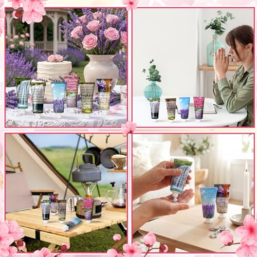 Leelosp 48 Pcs Christian Hand Cream Bulk for Women Bible Verse Hand Lotion Gifts Mini Travel Size Lotion Christian Gifts for Women Skin Dry Bible for Mom Grandma Christmas Holiday