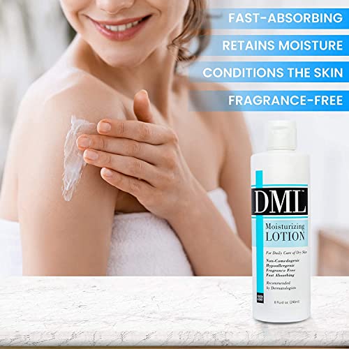 DML Moisturizing Lotion 8 oz (Pack of 3)