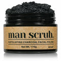 Men¡¯s Charcoal Exfoliating Face Scrub ? Gritty Facial Cleanser With Pumice & Sugar - For Blackheads, Oil Control, Acne, Rough Skin, Clogged Pores & Post-Shave Bumps