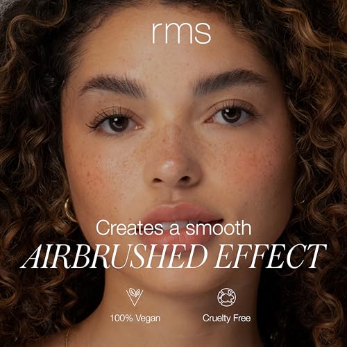 RMS Beauty Skin2Skin Vegan Makeup Brush ? Soft, Durable Cruelty-Free Brush for Flawless Foundation, Concealer, Eyeshadow, Blush & Brow Application