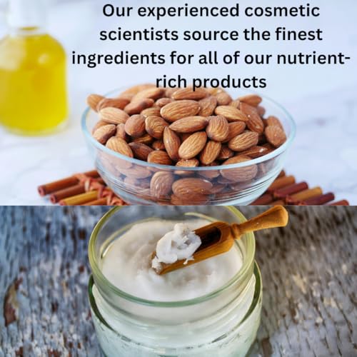 Sweet Almond and Coconut Oil Daily Moisturizing Hand and Body Lotion ? 12 oz | Deep Hydration with Glycerin | For All Skin Types, Sensitive Skin Safe | Vegan, Cruelty-Free, Made in USA