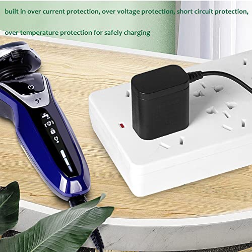 MG7750 Norelco Shaver Charger 15V AC Adapter Power Cord Compatible with Philips Norelco Shaver HQ8505 7000 5000 3000 Series Electric Shaver Razor, Aquatec, Arcitec, Multigroom Beard Trimmer