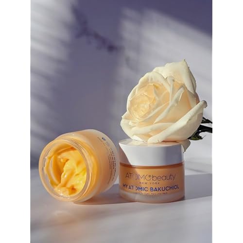 MY ATOMIC BAKUCHIOL Cream for Eyes, Face and Neck ? Bakuchiol + Purified Quinoa Seed Polysaccharides | Anti-Aging, Lifting & Brightening | Retinol Alternative | Vegan & Dermatologically Tested ? 45ml