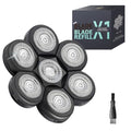 Electric Razor Replacement Blades, 7 Heads Wet Dry Beard Shaver Replacement Blade for Bald Men, compatible with E-Hunter AE7130 Electric Shavers
