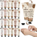 Loopeer 24 Pcs Positive Affirmation Gifts Bulk Hand Cream Gift Set Small Motivational Stress Relief Gift for Coworker Staff Teacher Nurse Women Dry Cracked Hands Travel Size Moisturizing