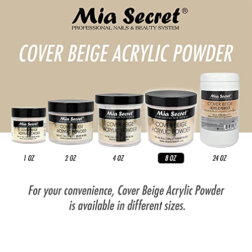 Mia Secret Cover Acrylic Powder - Cover Beige 8 oz
