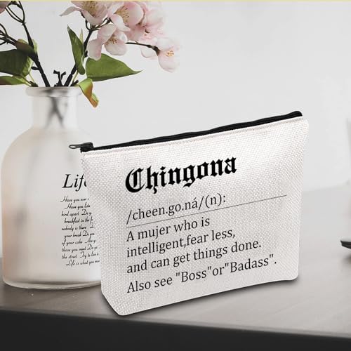 ASL Interpreter Appreciation Cosmetic Bag Sign Language Teacher Makeup Bag Best Interpreter Ever Gift Deaf Teacher Gift (WarmInterpreter Mup)