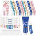 48set/192pcs Best Team Ever Gifts Team Appreciation Thank You Gifts for Coworkers Women Employee Appreciation Gift Party Favors Basket Stuffers Items Travel Hand Lotion and Lip Balm Set