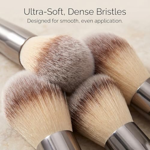 My Beauty Spot Professional Makeup Brush Set (18-Piece) with Travel Container ? Soft Synthetic Make Up Brushes for Face, Foundation, Powder, Concealer & Eyes