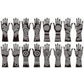 Large Henna Tattoo Stencil Kit,8 Sheets Henna Tattoo stickers for Hand Forearm Glitter Airbrush Diy Tattooing Template, Indian Temporary Tattoo Stickers for Women Girls