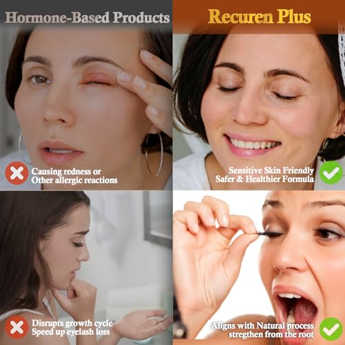 Premium Eyelash Growth Serum: Advanced Vegan Formula for Longer Thicker Lashes ? Natural Safe Ingredients