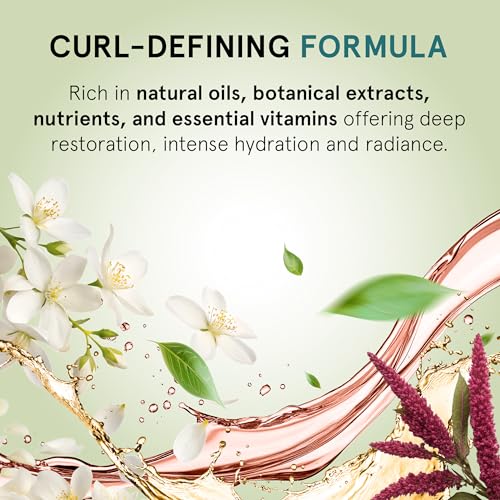 INOAR Meu Cacho Meu Crush Shampoo with Plant-Based Collagen & Vitamin E for Curly Hair Hydration & Definition, 16.9 fl.oz