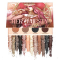 Nude Eyeshadow Palette Her Majesty ? 12 High Pigment, Blendable Shades ? Long-Lasting & Smudge-Proof ? Matte, Satin, Shimmer & Glitter Finishes ? 0.47 oz
