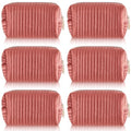 6 Pieces Plush Velvet Cosmetic Bags with Gold Zipper Terry Quilted Makeup Bag Coquette Toiletry Organizer Bridesmaid Proposal Gifts for Wedding Bachelorette Party(Pink)