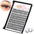 8-22mm to Choose 20D/40D/60D/80D/100D Individual False Eyelashes Makeup Cluster Eyelashes Thickness 0.07mm D Curl Natural long Black Soft 3D Eye Lashes Extensions (20D-12mm)
