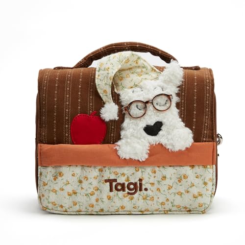 Tagi. Haha Cosmetic Bag Toiletry Bag Travel Makeup Bag (Citrus Chocolate)