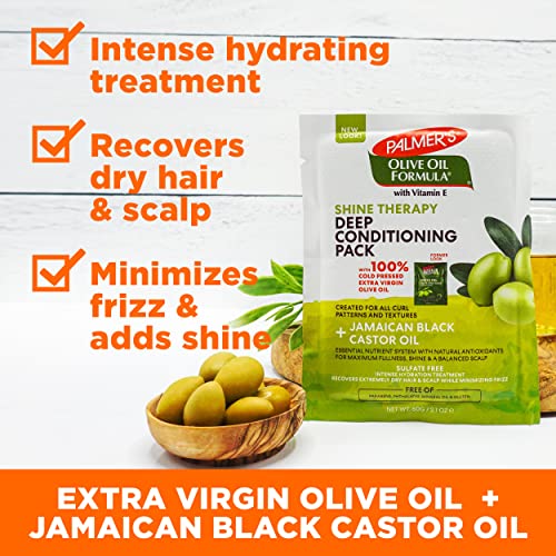 Palmer's Olive Oil Formula Deep Conditioner Packet, 2.1 Ounces (Pack of 5)