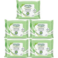 Simple Kind To Skin Cleansing Facial Wipes, Travel Pack, 7-Count (Pack of 5)