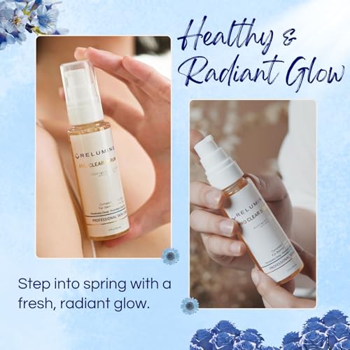 Relumins Pro Clear Serum with Blemish Fighting Natural, Spring Glow Essentials ? Advanced Formula for Clear, Healthy-Looking Skin (50ml)