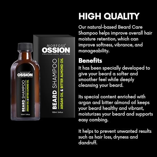 Morfose Ossion Beard Care Shampoo 100 ml Men's Beard Care