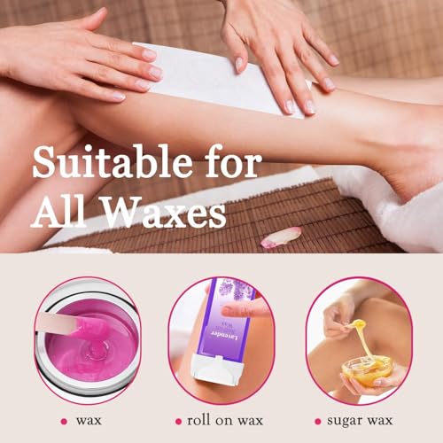 Non Woven Wax Strips (100 Counts) for Women and Men -