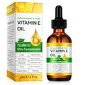 Vitamin E Oil, Pure Vitamin E Oil for Skin, Face, Hair & Scars, Vita-min e Oils 75,000 IU, Antioxidant for Dryness, Wrinkles & Stretch Marks, Moisturizing & Firming Skin, Natural Vitamin e oil, 60ML