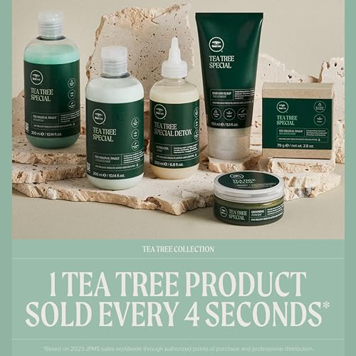Tea Tree Hair and Body Moisturizer Leave-In Conditioner, Body Lotion, After-Shave Cream, For All Hair + Skin Types