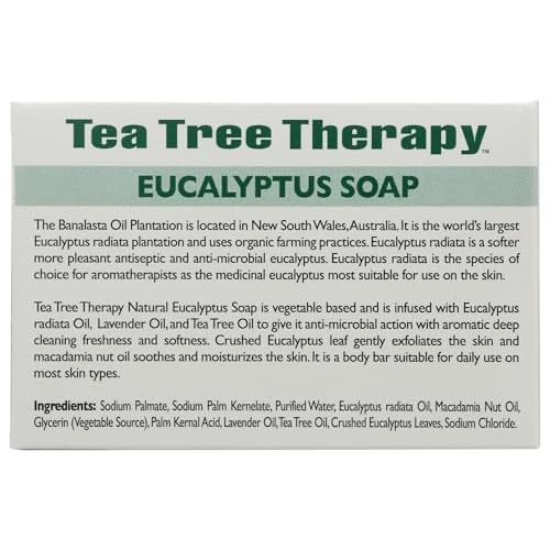 Tea Tree Therapy Soap Bar Eucalyptus, 3.5 oz