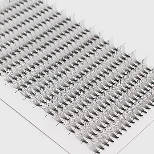Bodermincer Lashes 10D D Curl 300pcs Large Pack Premade Russian Volume Fans Mink Eyelashes Lash Pre made Eyelash Extensions Supplies (10mm)