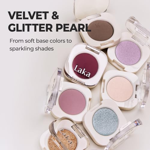 Laka Mono Single Eyeshadow, High Pigment Eye Shadow, Easy Apply, Long Lasting Color, Smooth Blendable Formula, Vegan, K-Beauty? (#921 Allure)