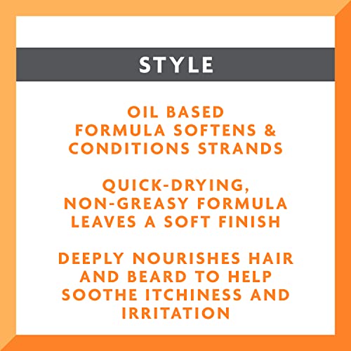Cantu for Men Hair & Beard Oil, 3.4 fl oz