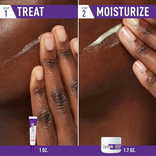 CeraVe Vitamin C Serum and Night Cream Skin Care Set, Brightening Serum with 10% Pure Vitamin C & Night Moisturizer with Peptides + Hyaluronic Acid, Travel Essentials, 1oz Vit C + 1.7oz Moisturizer