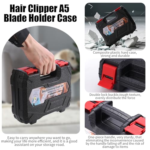 Dog Grooming Clipper Blade Assembly Holder Case for Professional pet grommer